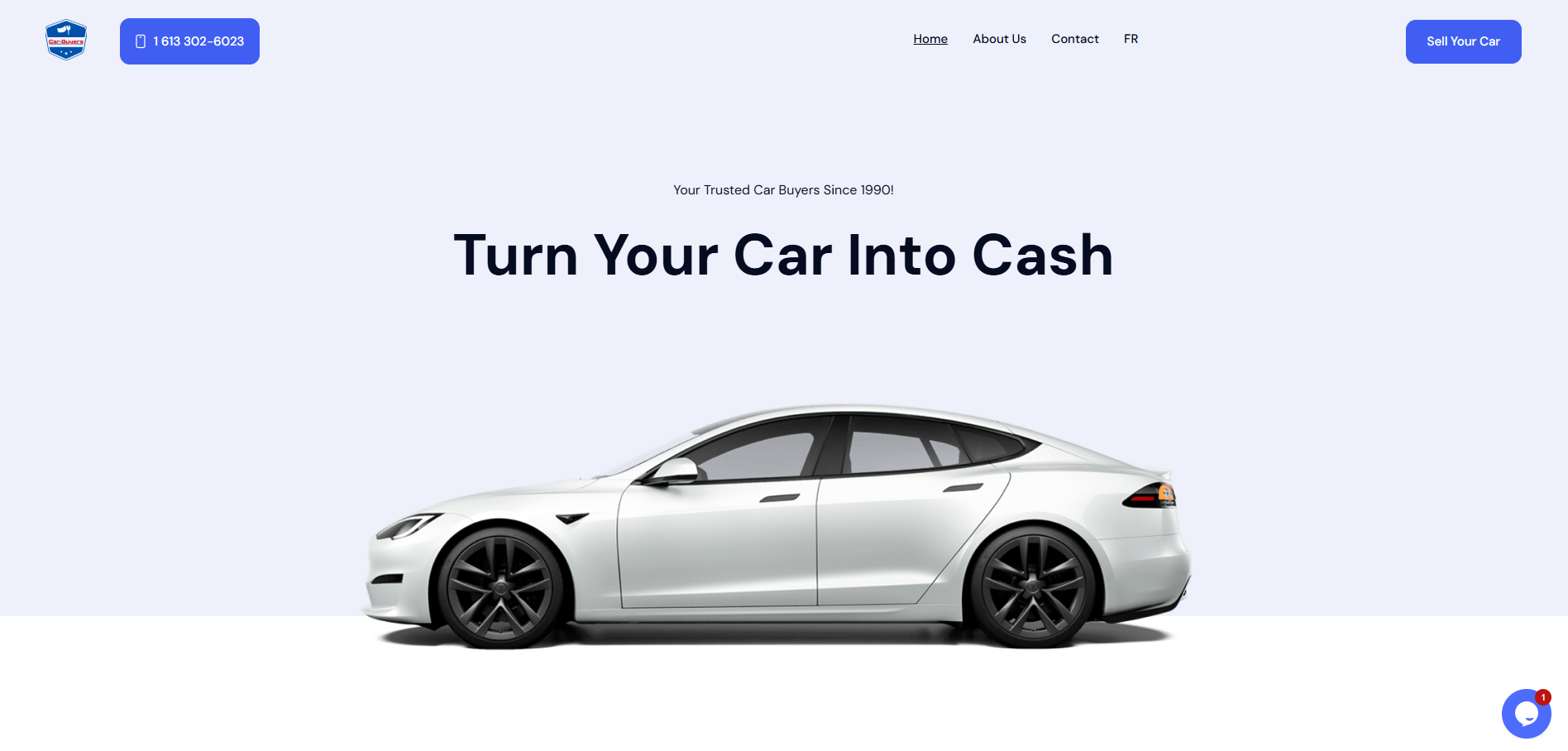 Car Buyers Landing Page