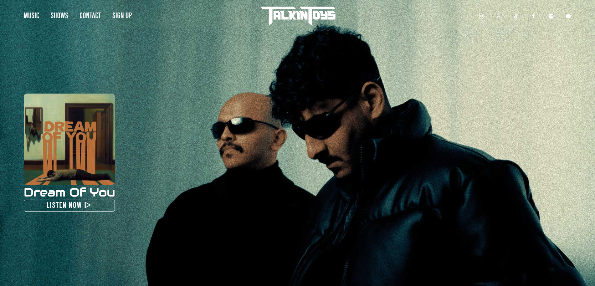 TalkinToys Landing Page